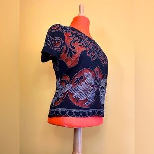 🕷️🖤Acemi Black Cut Out Lacy Top🖤🕷️